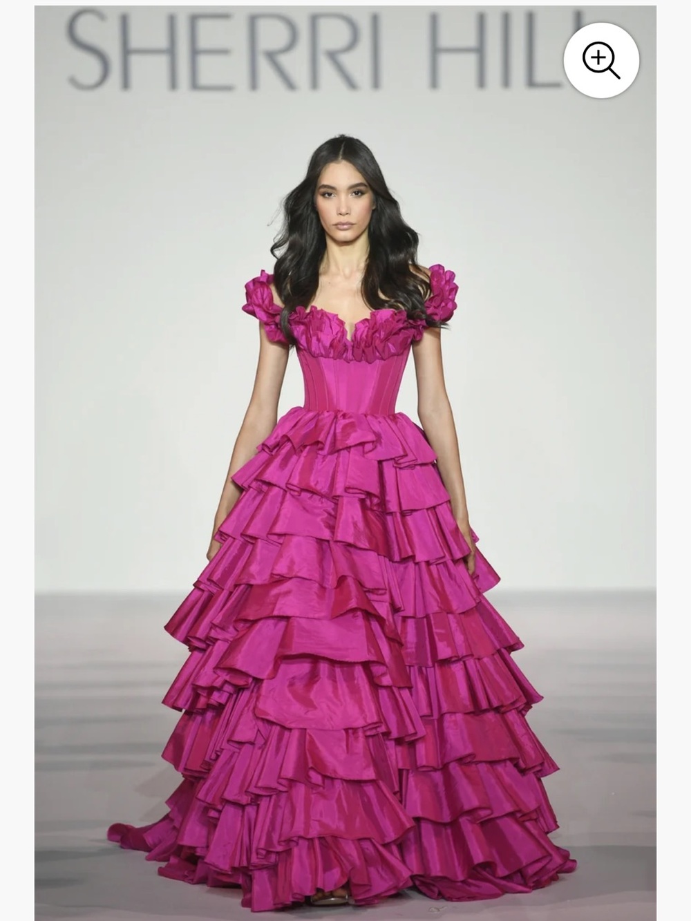 Sherri Hill Bright Pink Women's Dress - Style 56039